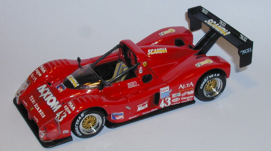 Racing Models 1/43 RMP113 - Abarth 700 S N°56 - Les Mans 1962 - Rouge - Résine - Occasion